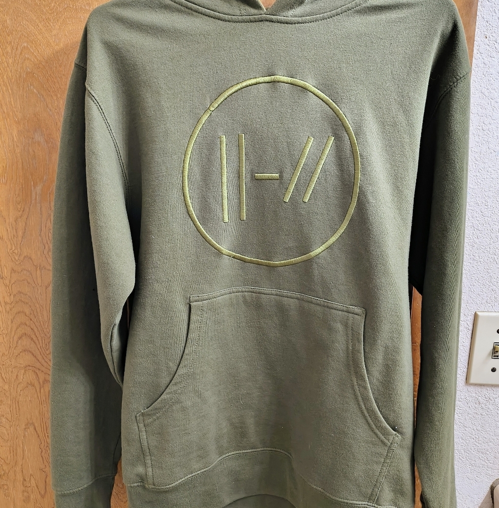 Twenty One Pilots Army Green 2018 Trench Hoodie